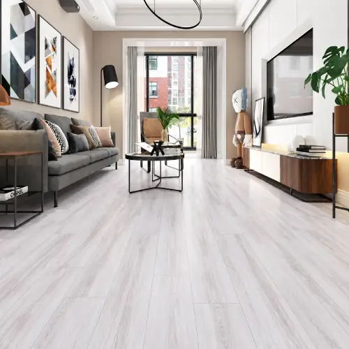 Vinyl flooring installed in a Dubai home