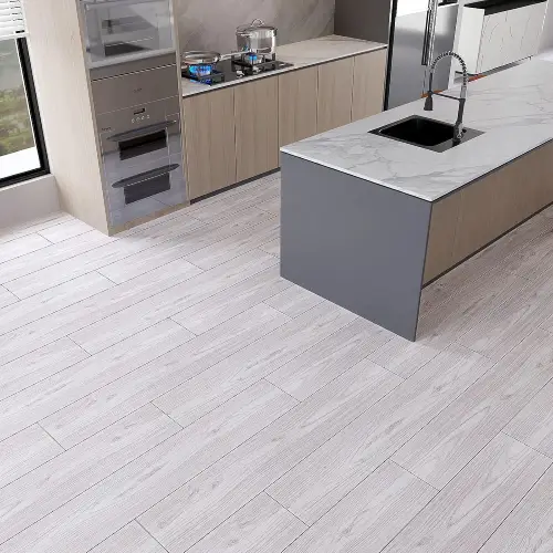 Vinyl flooring installed in a Dubai home