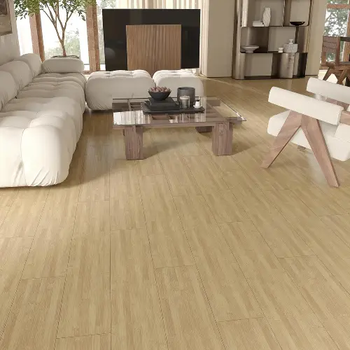Vinyl flooring installed in a Dubai home