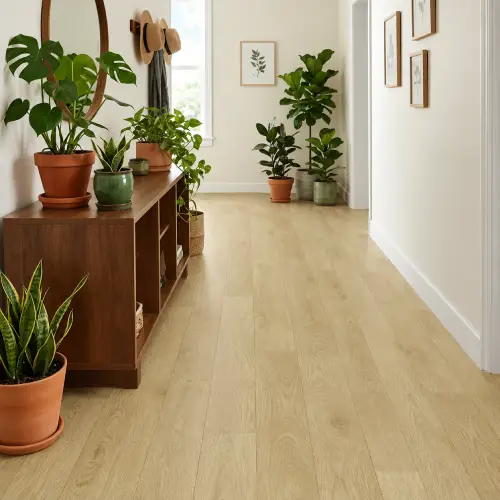 Vinyl flooring installed in a Dubai home