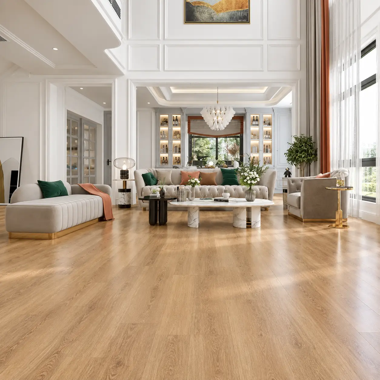 Trusted vinyl flooring supplier and installer showroom in Dubai