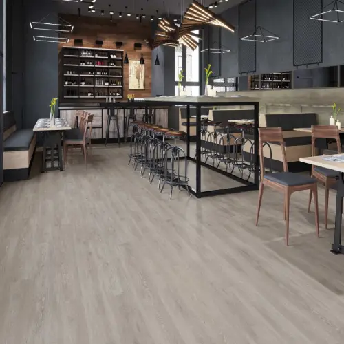 Vinyl flooring installed in a Dubai property